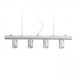RALLONG IV pendant ceiling base  chrome 230V LED E27 4x15W - Image 2