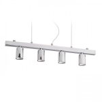 RALLONG IV pendant ceiling base  chrome 230V LED E27 4x15W - Image 4