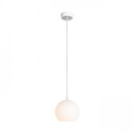 COPA pendant opal-colored glass 230V LED E27 11W - Image 5