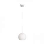 COPA pendant opal-colored glass 230V LED E27 11W - Image 3