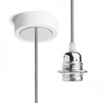 HEX pendant set WB+GC+CHF+CHC1   230V LED E27 15W