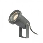 HEAVY DUTY outdoor reflector anthracite grey  230V LED GU10 12W IP65 - Image 5