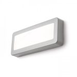 RENO SQ DR surface mounted grey  230V LED 5W IP65  3000K