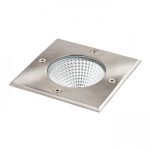 RIZZ SQ 125   stainless steel 230V LED 7W 41° IP67  3000K