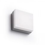 SPECTACLE surface mounted silver grey  230V LED 5W IP54  3000K - Image 4