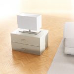 PLAZA S table white chrome 230V LED E27 15W - Image 5