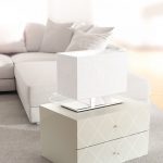 PLAZA S table white chrome 230V LED E27 15W - Image 3