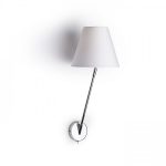 SILENCE wall white chrome 230V LED E27 15W - Image 4