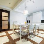 BROADWAY pendant on an arm white chrome 230V LED E27 15W - Image 2