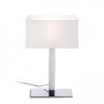 PLAZA M table white chrome 230V LED E27 15W - Image 4