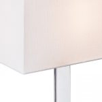 PLAZA M table white chrome 230V LED E27 15W - Image 2