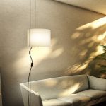 BROADWAY pendant adjustable white chrome 230V LED E27 15W - Image 5