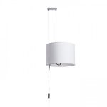 BROADWAY pendant adjustable white chrome 230V LED E27 15W - Image 2