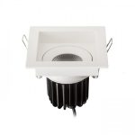 TIM recessed white 230V LED 10W 3000K - Image 3