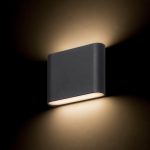 CHOIX 114 wall anthracite grey  230V LED 2x3W IP54  3000K - Image 2