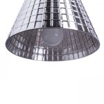 CORONA pendant  chrome-tinted glass 230V LED E27 15W - Image 3