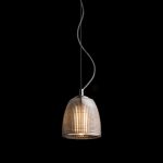 AZRIA pendant  smoke-colored glass 230V LED G9 5W - Image 4