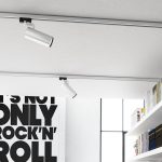 FANGIO for 3-circuit tracks silver grey  230V LED 25W 36°  3000K - Image 2