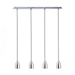 BABADES IV pendant  chrome 230V GU10 4x35W - Image 2
