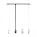 BABADES IV pendant  chrome 230V GU10 4x35W