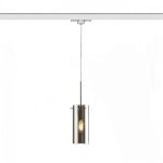SANSSOUCI for 3-circuit tracks chrome-tinted glass 230V LED E27 15W — изображение 2