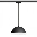 MONROE 30 for 3-circuit tracks matte black/white 230V LED E27 11W