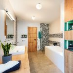 CRESCENDO 90 wall  chrome 230V G5 39W IP44 - Image 3