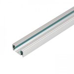 1F 2m track silver grey  230V