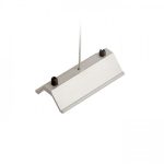 1F 2m wire suspension silver grey - Image 2