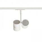 BEEBA II for 1-circuit tracks white  230V LED GU10 2x8W - Image 3