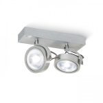 KELLY II wall  brushed aluminum 230V LED G53 2x15W - Image 3