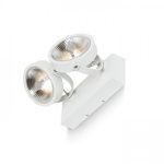 KELLY LED II wall white 230V LED 2x12W 24° 3000K - Image 5
