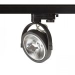 KELLY LED DIMM for 3-circuit tracks black 230V LED 12W 24° 3000K - Image 2