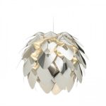 ENCOMBRE pendant  chrome foil 230V LED E27 15W