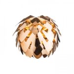 ENCOMBRE pendant  copper foil 230V LED E27 15W