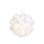 COCO pendant  white PVC 230V LED E27 15W