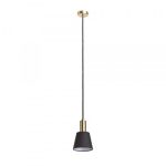 ICAR pendant black/gold  230V LED E27 11W