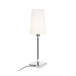LULU table white/black chrome 230V LED E27 8W - Image 2