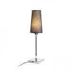 LULU table black chrome 230V LED E27 8W - Image 2