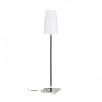 LULU floor white/black chrome 230V LED E27 8W