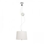 LEVITA pendant adjustable white chrome 230V LED E27 15W - Image 4