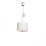 LEVITA pendant adjustable white chrome 230V LED E27 15W - Image 3