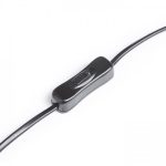 ESPLANADE table transparent black/white chrome 230V LED E27 15W - Image 5