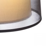 ESPLANADE floor transparent black/white chrome 230V LED E27 15W - Image 3