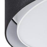 OTIS 50 ceiling black/white  230V LED E27 3x15W - Image 5