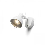 ROSITA I wall white/silver grey  230V LED GU10 9W