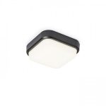 TARIS SQ 17 surface mounted black plastic 230V LED 8W IP54 3000K - Image 2