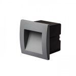 GORDIQ S recessed anthracite grey  230V LED 1.5W IP65  3000K - Image 4
