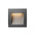 GORDIQ S recessed anthracite grey  230V LED 1.5W IP65  3000K - Image 2
