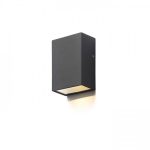 PEKKO wall black 230V LED 3W 67° IP54 3000K